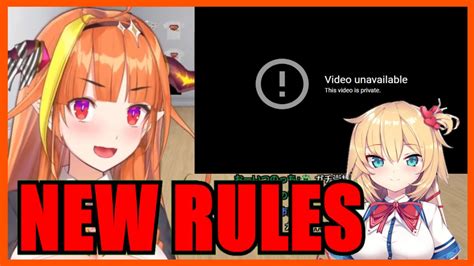 【hololive】coco Hololives New Rules That Made Haachama Private Her