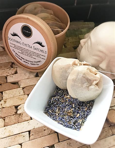 Soothing Eye Tea Satchelsinstant Recovery Eye Teamothers Day Etsy