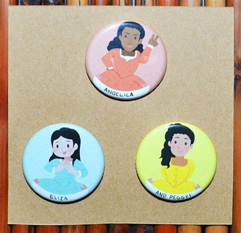 Schuyler Sisters Pins Hamilton Ts And Peggy Schuyler Sisters
