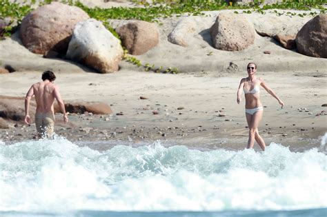 Gwyneth Paltrow In White Bikini Gotceleb