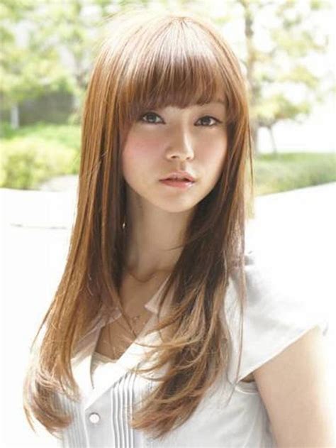 14 Prettiest Asian Hairstyles With Bangs For The Sassy College Girl Hairstyles For Women