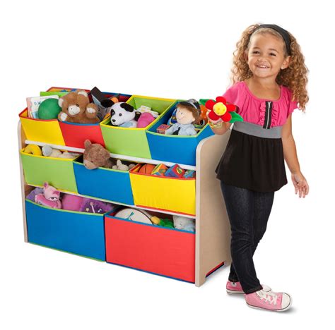 Delta Children Multi Color Deluxe Toy Organizer With Bins Baby