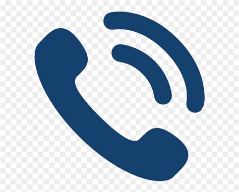 Telephone Clipart Contact Me Logo Telefono Azul Png Transparent Png