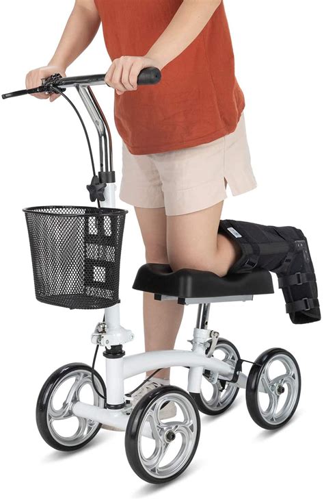 Oasisspace Small Size Lightweight Knee Scooter Walkercompact And