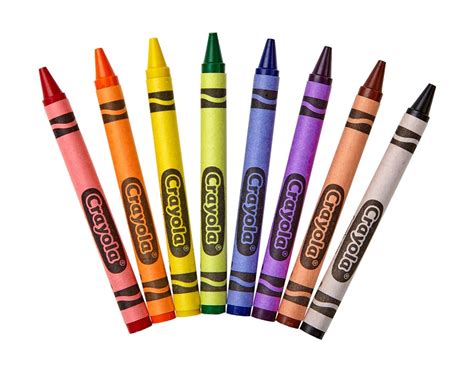 8 Count Crayola Crayons Pack Teacher Direct