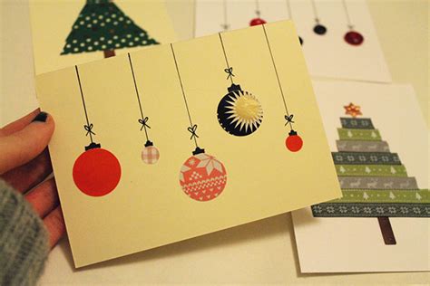 Red glittery card from florence finds. 50+ Beautiful Diy & Homemade Christmas Card Ideas For 2013 ...