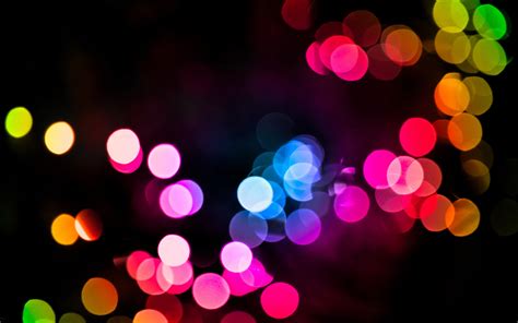 Bokeh Colorful Lights Blurred Wallpaperhd Photography Wallpapers4k