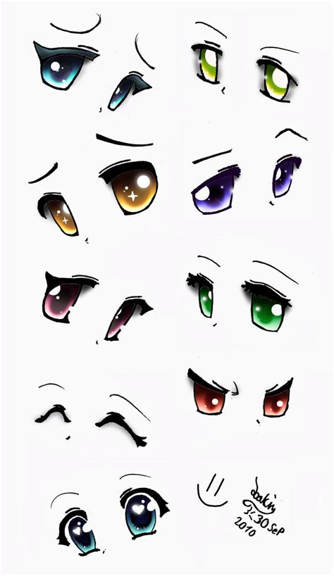 Anime eyes by Joakaha on DeviantArt