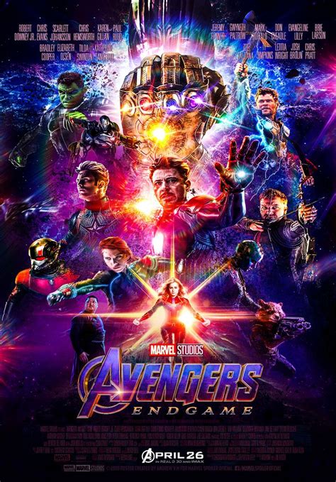 Avengers Endgame Poster Avengers Marvel Ucm Marvel