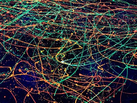 Drip gas, natural gas condensate. How to Create Abstract Drip Paintings Like Jackson Pollock