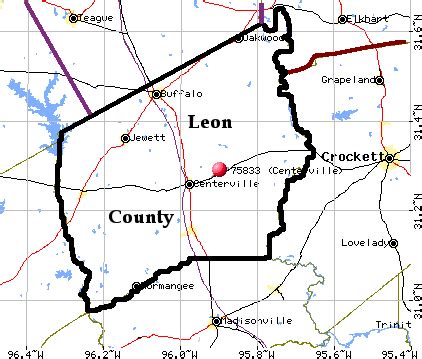 Map Of Leon County