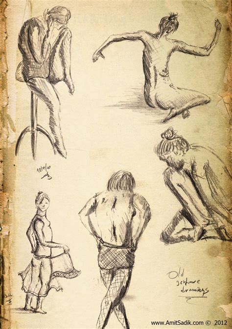 Pencil Drawings Of People Amit Sadik