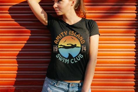 Funny Amity Island Swim Club 1974 Shirt Hoodie Sweater Longsleeve T