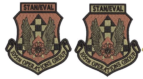 105th Operations Group Staneval Patch Ocp