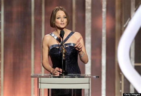Golden Globes 2013 Jodie Foster Comes Out As Gay During Acceptance