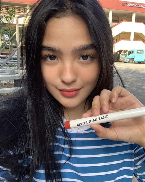 Andrea Brillantes On Instagram Used Careline Kiss Sticks In Native