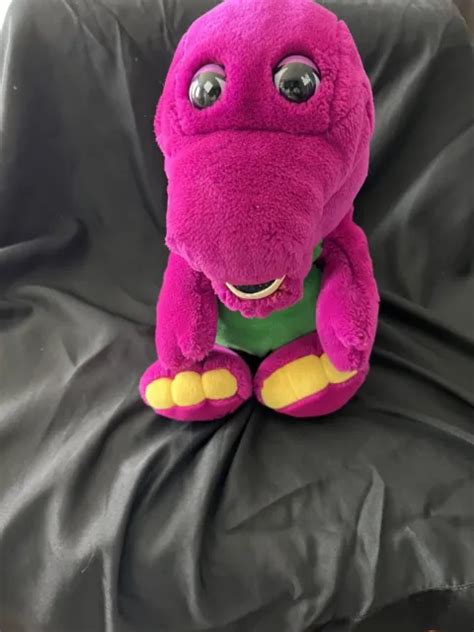 Barney The Dinosaur Plush Vintage Dakin 1992 14 Good Condition Lyons