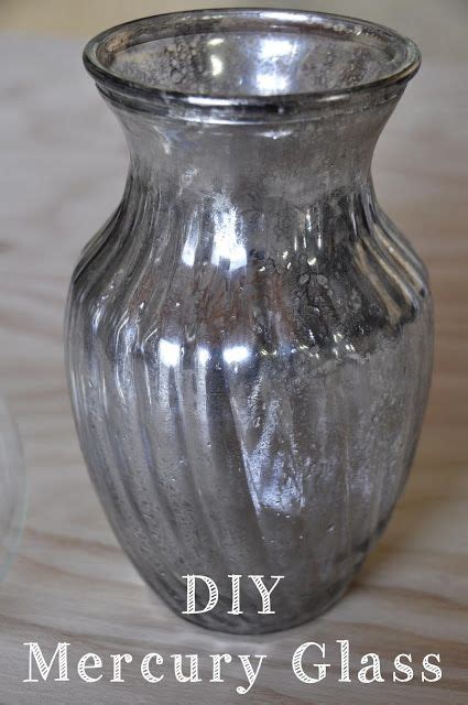 Keeping Up With The Jayneses Diy Mercury Glass Vase Mercury Glass Diy Glass Vase