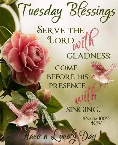 Religious Good Morning Tuesday Blessings Morning Walls