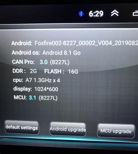 Android Head-Unit faking its hardware specifications | Team-BHP
