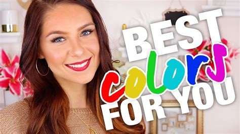 Which Colors Look Best On You Color Theory Youtube