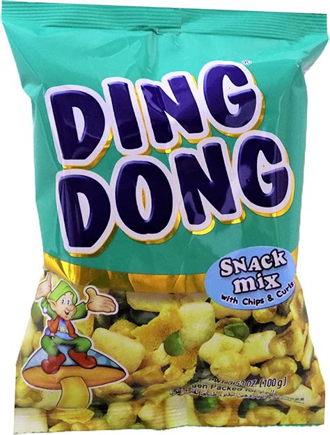 ding dong snack mix with chips and curls 100g x5 packs uk grocery