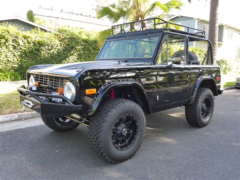 1970 Ford Bronco Sport With Custom Cage And Light Bar Built By Rocky