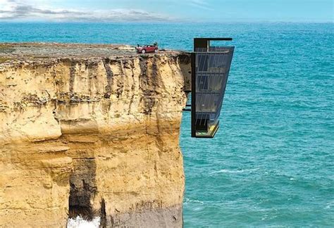 Cliffhanger Ein Häuschen An Der Klippe Aus Modulen Gebaut Ingenieurde