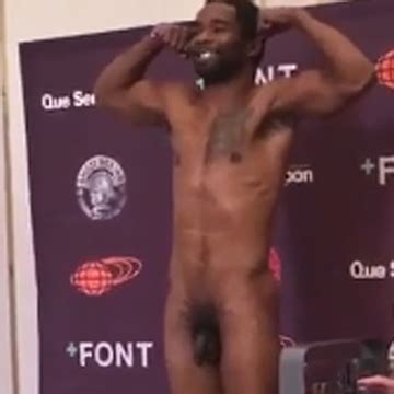 Black MMA Fighter Naked At Weigh In Gay Porn Blog Network Nude Men