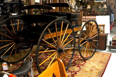 Antique Horse Drawn Buggy Carriage Wagon At 1stdibs