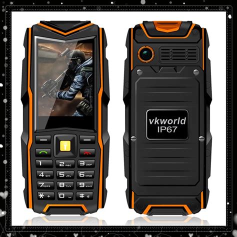 Outdoor Vkworld V3 Waterproof Shockproof Mobile Phone Ip67 Torch