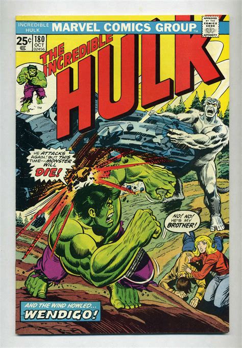 The Incredible Hulk 180 Comic Book Values Comics Watcher