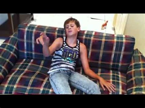 Music Video Jared Cardona 12 Year Old Boy Singing Fireflies Owl City