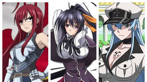 Los 10 Personajes Femeninos De Anime Más Candentes ¡demasiado Sexys