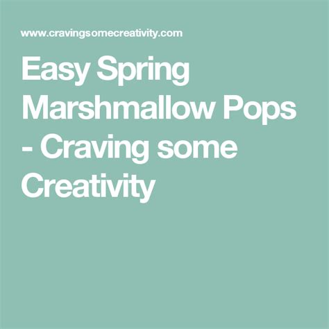 Easy Diy Marshmallow Pops Recipe Marshmallow Pops Marshmallow