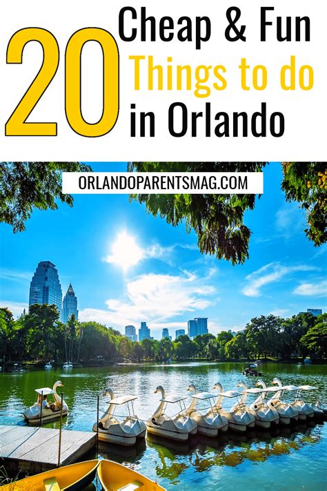 20 Cheap Things To Do In Orlando Orlando Travel Orlando Florida