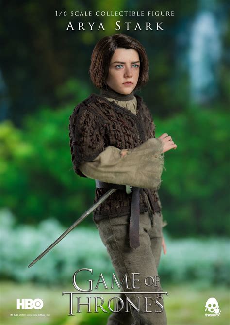 Game Of Thrones Arya Stark 16 Scale Figure By Threezero