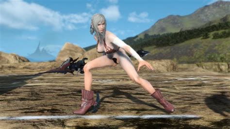 Final Fantasy XV Cindy Nude Mod At Last Conceived. 
