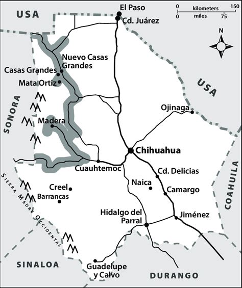 Map Mexico Chihuahua Get Map Update