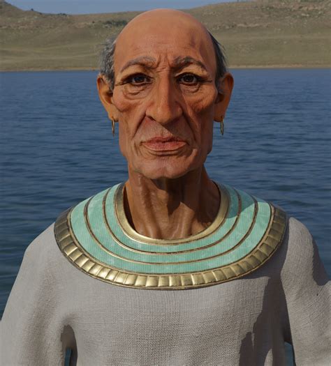 Artstation Ramesses Ii 1304 Bc 1214 Bc Facial Reconstruction