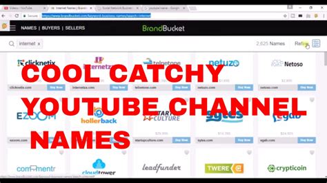 Cool Gaming Names For Youtube Channel How To Get Free