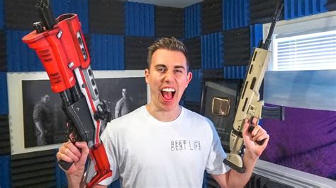 Fortnite Weapons In Real Life 2 Million Subscriber Special Youtube