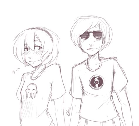 Mspa Booru Blush Dave Strider Dersecest Grayscale Heart Holding Hands Incest Redrom Rose