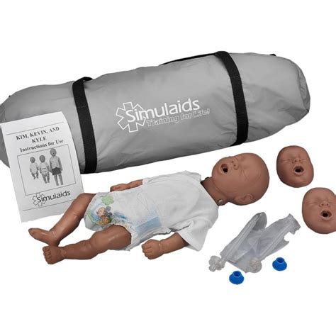 Simulaids Newborn Baby Kim Cpr Resuscitation Manikin Medical Supplies