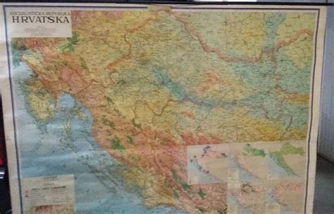 Zemljopisna Karta Hrvatske