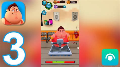 Fit The Fat 2 Gameplay Walkthrough Part 3 Treadmill Ios Android