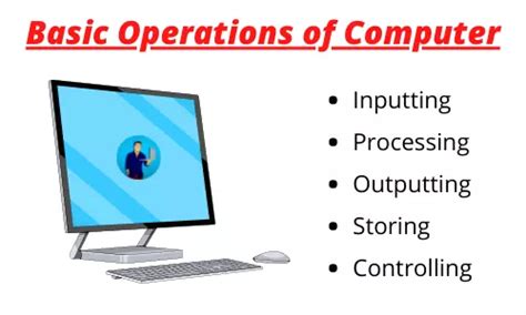 5 Basic Operations Of Computer System