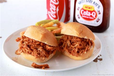 I've recently made it my own by spicing it up a bit with hoisin sauce and red pepper flakes. Coca-Cola BBQ Pulled Chicken Sandwich Recipe - Cooking ...