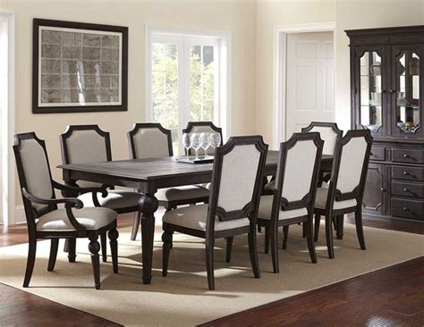 Modern formal dining room sets are typically sleek with bold lines and minimal decorative details. Beautiful Black Formal Dining Room Set To Your Interior ...