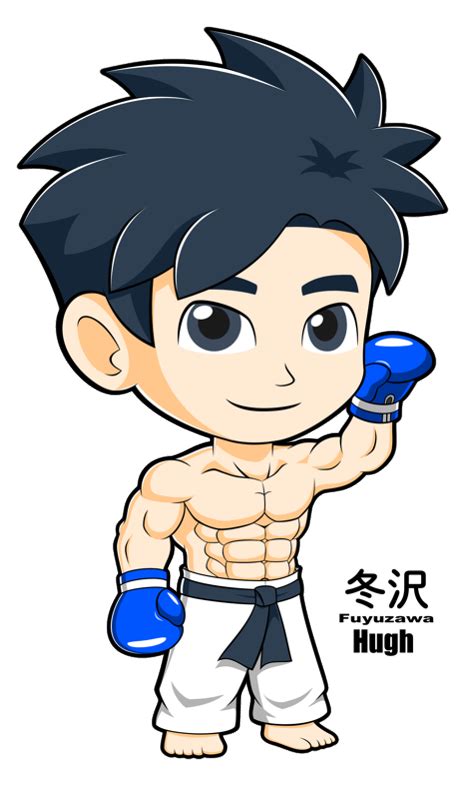 Hello people welcome back to another awesome drawing tutorial here on dragoart.com. Muscular chibi boxer : Hugh by FasciDevVion on DeviantArt